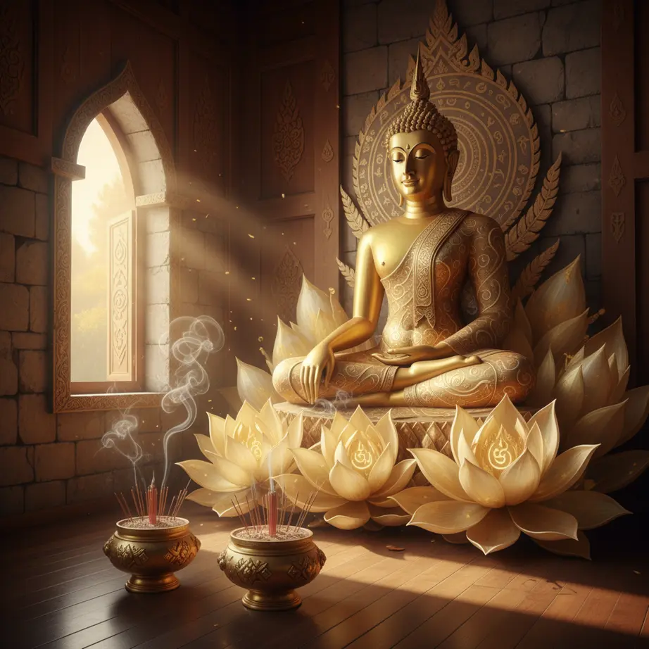 katha-maha-jakkapat-buddha-statue-in-thai-temple